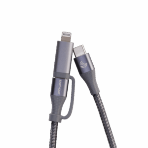 Earthonic SpeedMaster 2-in-1 USB-C Cable Apple Certified