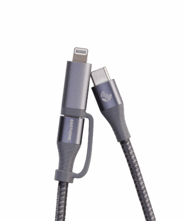 Earthonic SpeedMaster 2-in-1 USB-C Cable Apple Certified