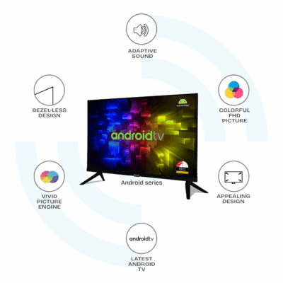 Earthonic 43″ Android TV features