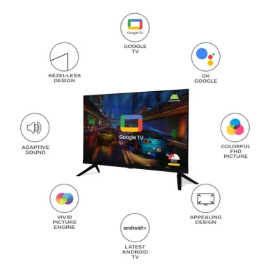 earthonic 55′′ 4k uhd smart led tv features