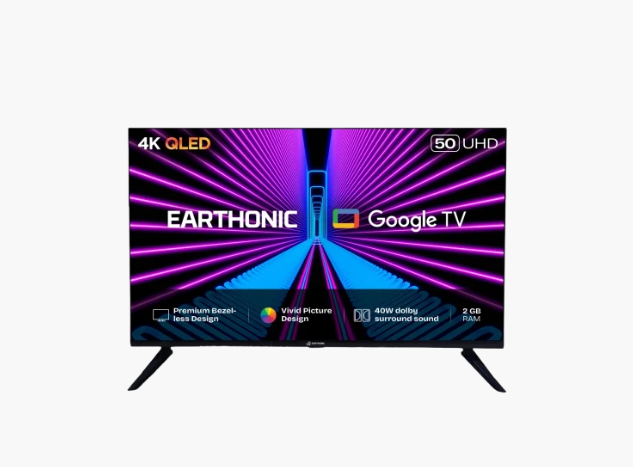 The Great Indian TV Battle: Earthonic vs Mi vs VU vs Thomson - 2025 Edition 2 50 inch UHD TV