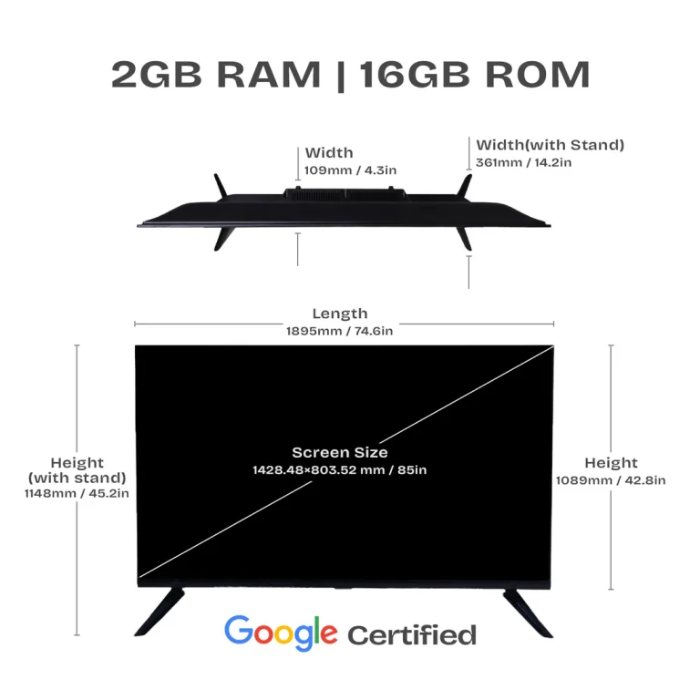 Thinking of Buying a Giant Screen TV? Here's What Most Buyers Miss 2 AmazonPost3 85Inch 768x768 1
