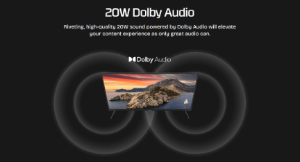 20w dolby audio