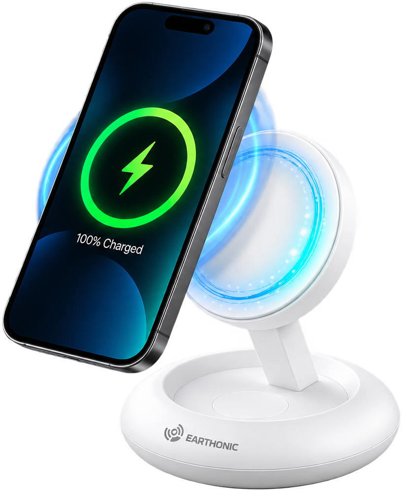 Earthonic Qi2 Foldable Wireless Charging Stand
