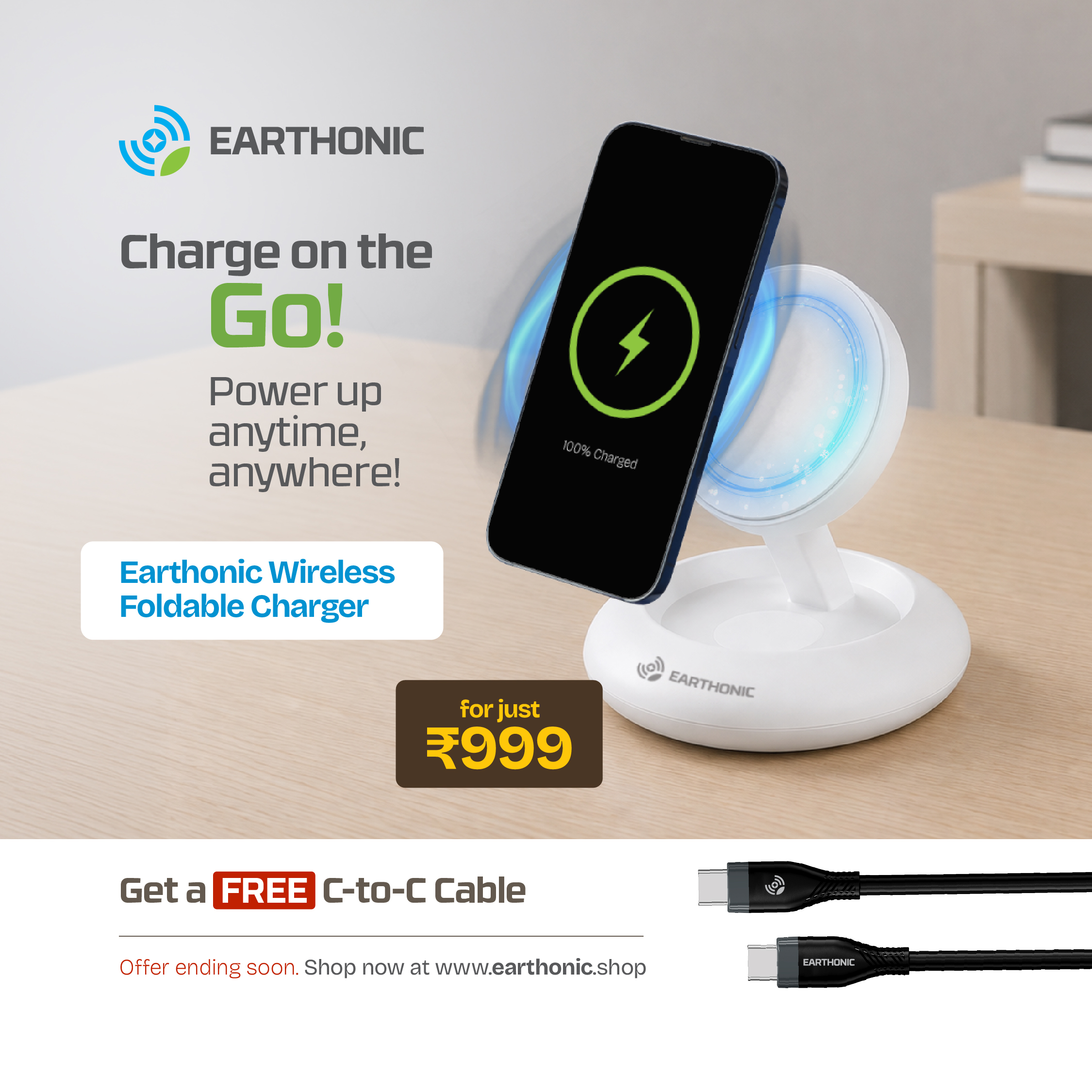 Earthonic Wireless Charger Bundle